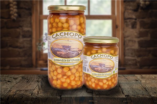 Stewed Chickpeas, Bottle 400g-detalle