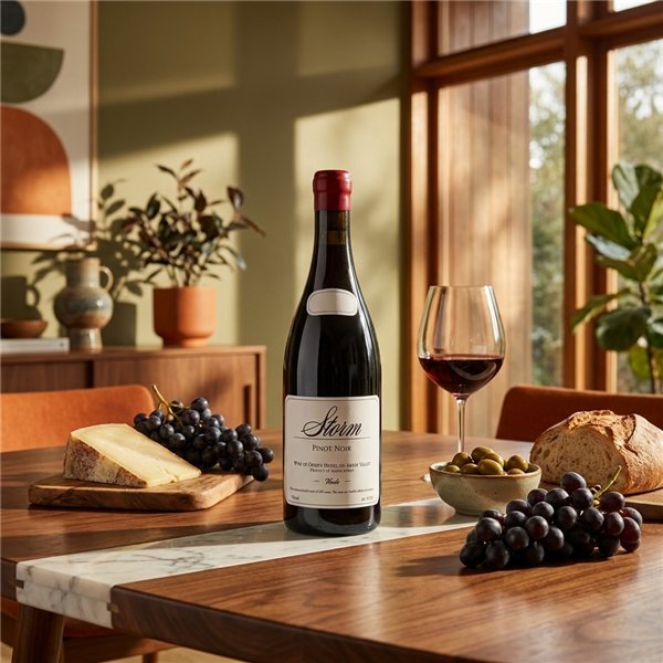 Storm Wines Vrede Pinot Noir 2023-detalle