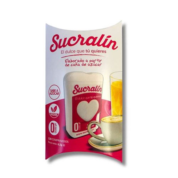 Sucralín 120 comprimidos Gran Consumo-lateral
