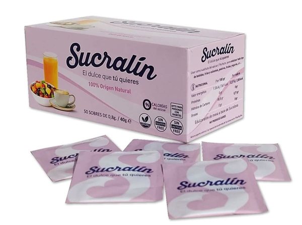 Sucralín 50 sachettes Formato Farma-detalle