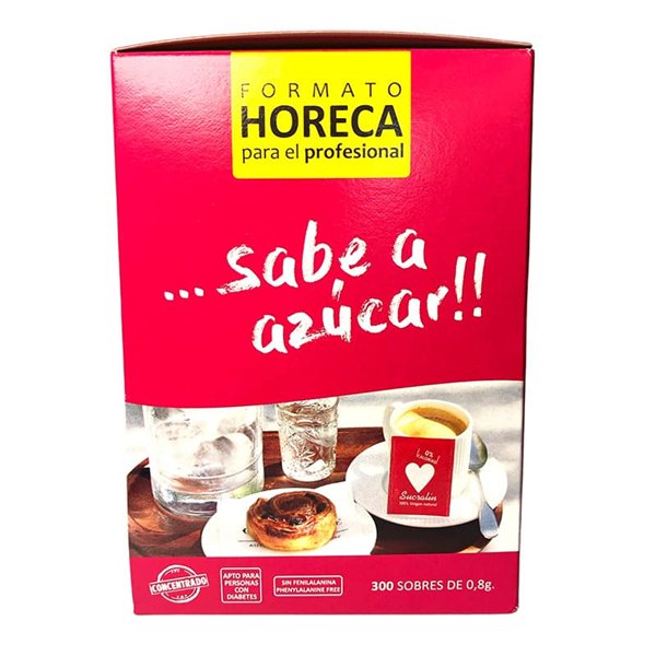 Sucralín Box 300 HORECA-trasera