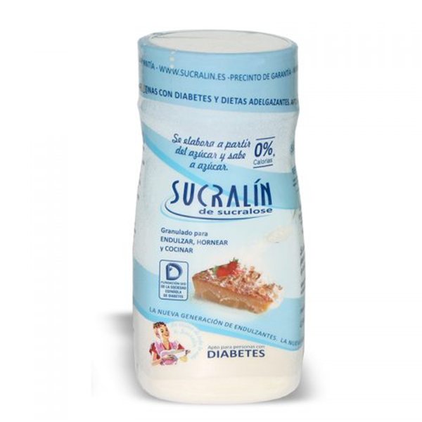 Sucralín granulé 190 g Spécial Diabétiques-lateral