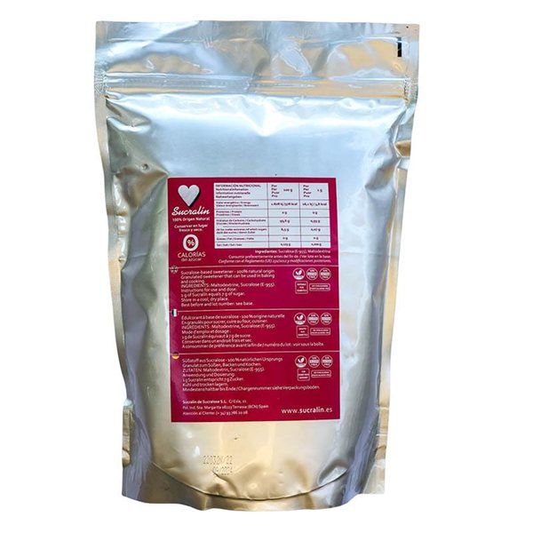 Sucralín XL Savings Pack Granulated-trasera