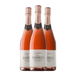 Sumarroca Brut Cava Rosé — Rosado Reserva 75 cl Espumoso Rosado (Caja de 3 unidades)