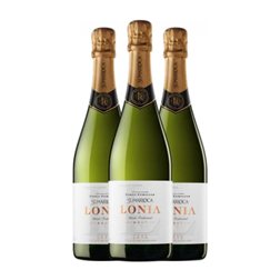 Sumarroca Lonia Brut Cava 75 cl Espumoso Blanco (Caja de 3 unidades)