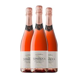 Sumarroca Pinot Negro Brut Cava Rosé — Rosado 75 cl Espumoso Rosado (Caja de 3 unidades)