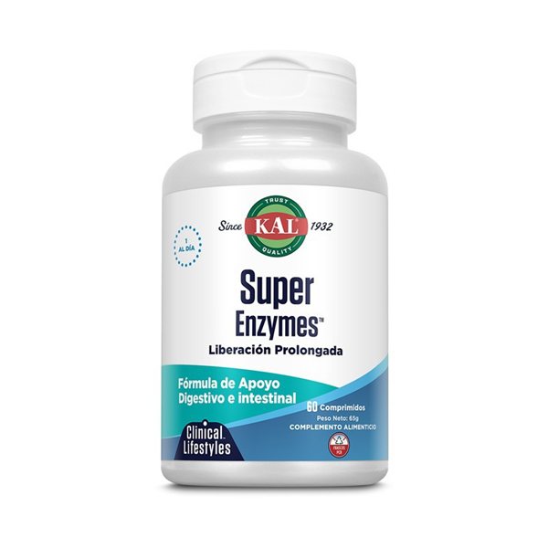 Superenzyme 60 Tabletten KAL-lateral