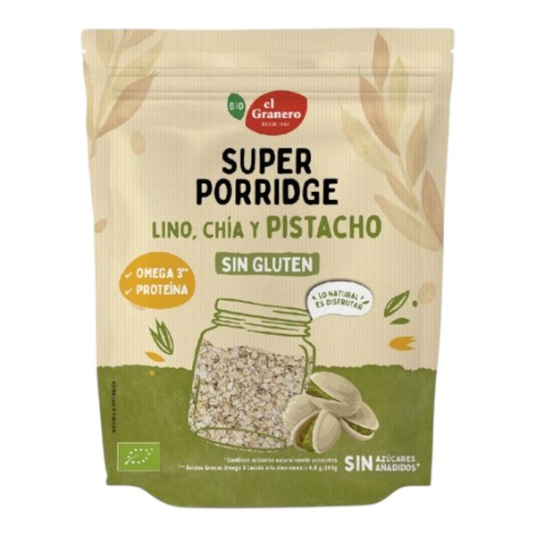Super Porridge Sin Gluten Bio 350 Gr-detalle