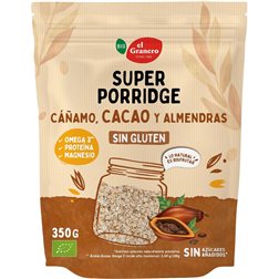 Superporridge de Cáñamo con Cacao y Almendras Bio 350g