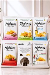 Surtido de Bolsas Patatas Fritas Artesanales Pafritas