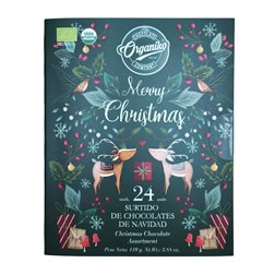 Surtido de chocolates de Navidad 'Chocolate Organiko'