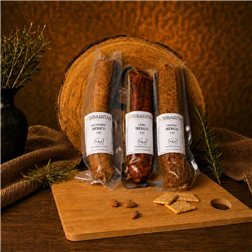 Surtido de embutidos ibéricos (lomo, salchichón y chorizo)