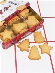 Surtido de galletas caja metalica Santa Claus