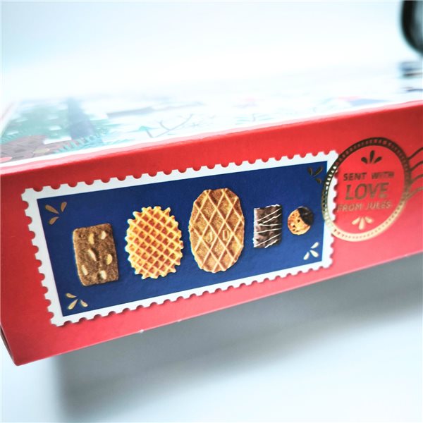 Assortiment de biscuits 'Jules Destrooper'-lateral
