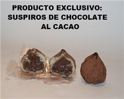 Schokoladensoufflés mit Kakao 500 g.