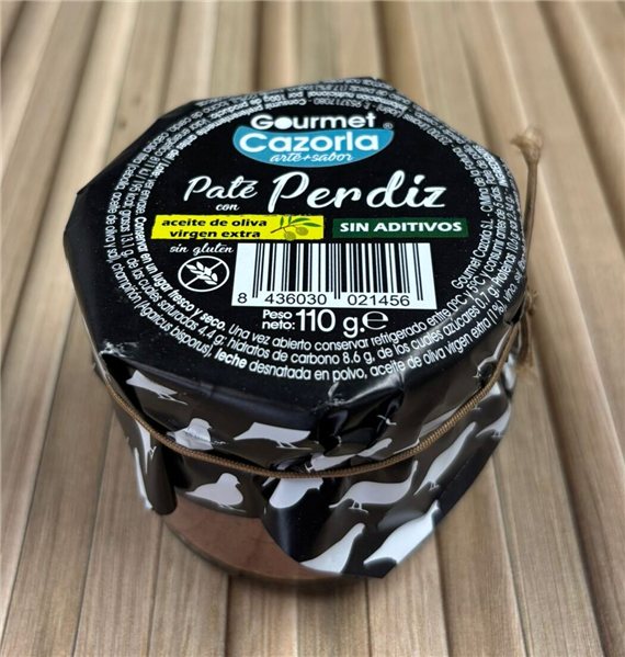 T Paté de perdiz-trasera