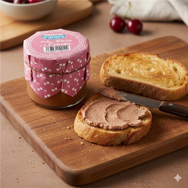 T Paté ibérico a la cereza-detalle