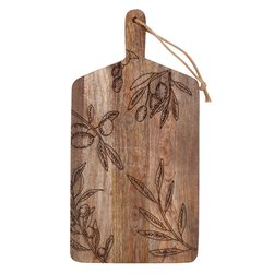 Cutting board model olives made of wood | Large Kitchen Board