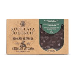 Bitter Chocolate Tablet with Hazelnuts