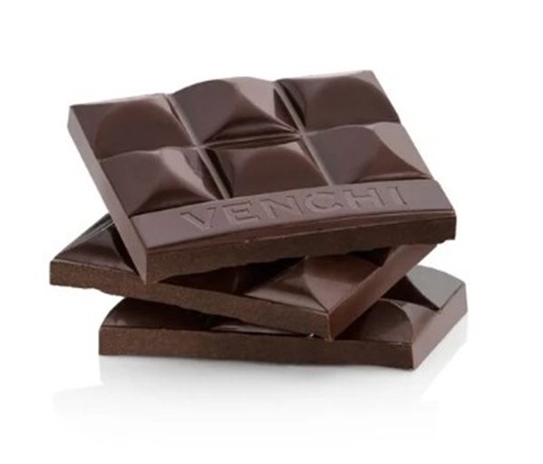 Tableta Chocolate Negro 85% Venchi-lateral