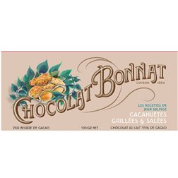 Milk chocolate tablet with peanuts 100g