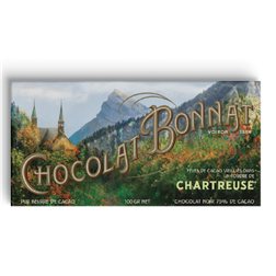 Dark chocolate tablet Chartreuse 100g