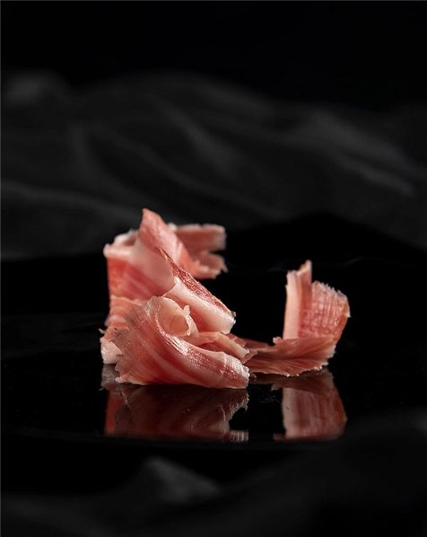 Iberian Cebo Field Ham 50% Iberian Breed Taco-detalle