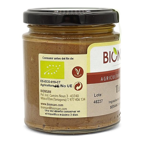 Tahini biologique 250g-lateral