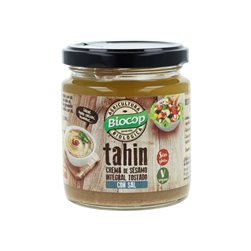 Tahin integral tostado con sal Bio 225g Biocop