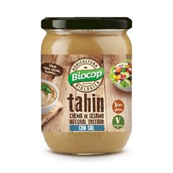 Tahin integral tostado con sal Bio 500g Biocop