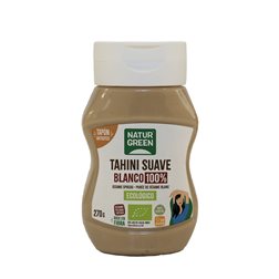 Smooth White Drip-Free Organic Tahini 270 g NaturGreen