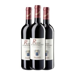 Talenti Sangiovese Rosso di Montalcino 75 cl Vino Tinto (Caja de 3 unidades)