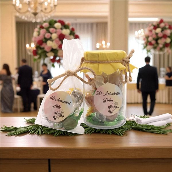Tarrito de Caramelos personalizables - 100 gr.-trasera