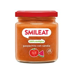 Gazpacho-Glas mit Wassermelone