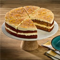 CARROT CAKE 1200 GR PRE-CUT