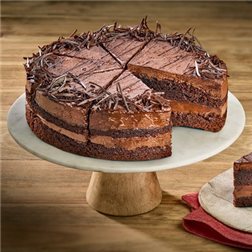CHOCOLATE CAKE 1200 GR PRE-CUT
