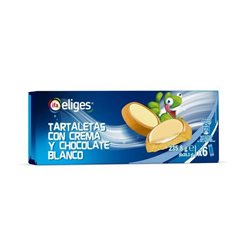 Cremige Törtchen mit weißer Schokolade. Wähle 235g x 6.