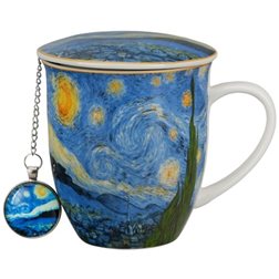 Starry Mug with Chain Ball Filter 0.4 l