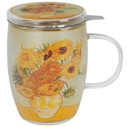 Sunflowers Crystal Mug