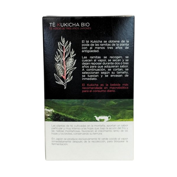 Te kukicha 100g Bio La Finestra-detalle