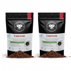 Roter Pu Erh-Tee aus Yunnan, China.
