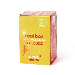 Voici la traduction en français :

"Votre rooibos vanille ALTERNATIVE 3 (20 filtres)"