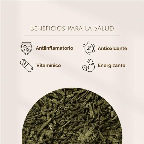 Thé vert chinois Sencha BIO-trasera