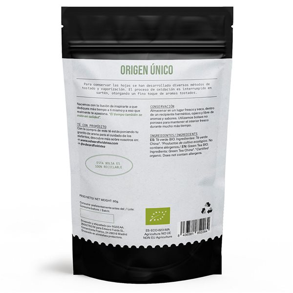Té Verde Ecológico Original 200gr-detalle
