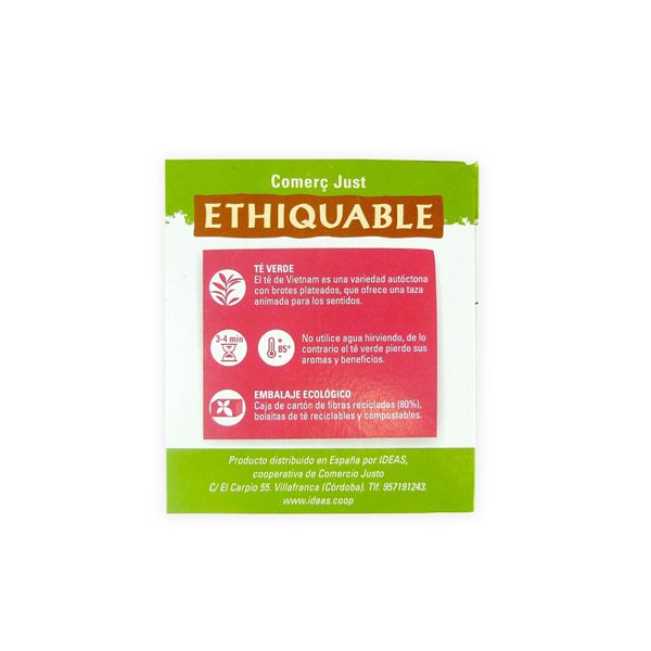 Grüner Tee Hibiskus und Ingwer BIO 20 Beutel 36g-detalle