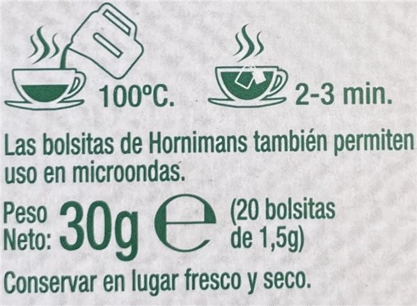 Hornimans green tea with mint-lateral