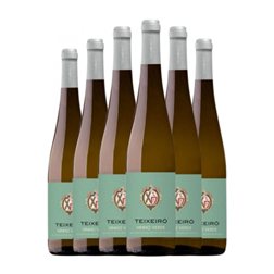 Teixeiro Vinho Verde Joven 75 cl Vino Blanco (Caja de 6 unidades)