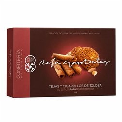 Tolosa tuiles with almonds and Tolosa cigars 150g Gorrotxategi