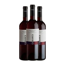 Tenimenti Ca' Bianca Brachetto Brachetto d'Acqui 75 cl Vino Dulce (Caja de 3 unidades)