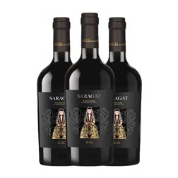 Tenuta Atzei Saragat Cannonau Trocken — Seco Cannonau di Sardegna 75 cl Vino Tinto (Caja de 3 unidades)